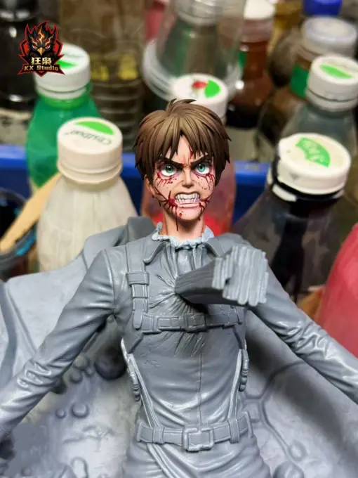 KX Studio - Attack on Titan Eren Jaeger TOPGK Limited 99 Pieces Imported PU & Resin Statue