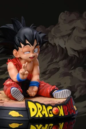 Alternative view of King Studio – Dragon Ball – Kid Goku – Limited Edition Statue