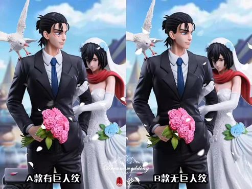 LC Attack on Titan Mikasa Ackerman & Eren Yeager