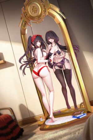 LI HUI Studio Date A Live Tokisaki Kurumi Statue