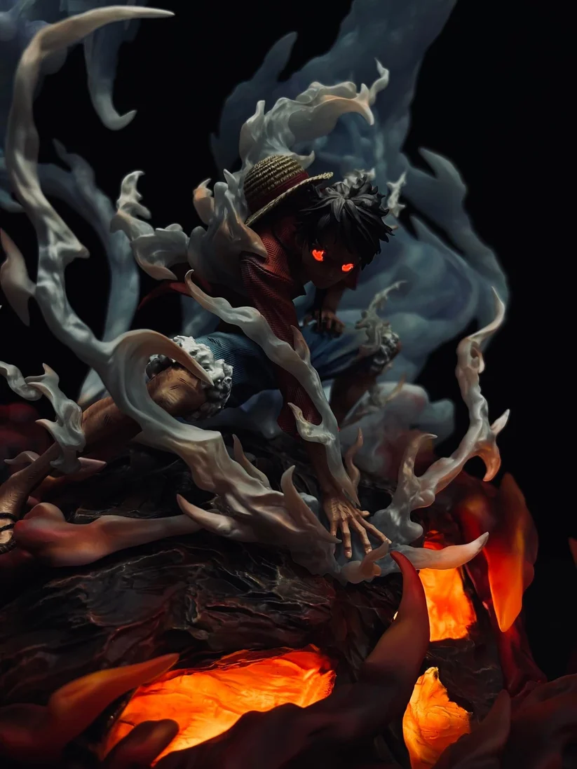 Last Sleep – One Piece – Nika Luffy – LED Statue (Limited Edition) - Image 9
