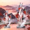 Lemon Studio - Original Character White Haired Fox Lady Xinyue Fox 1/6 & 1/4 Scale TOPGK Limited Edition Resin Statue