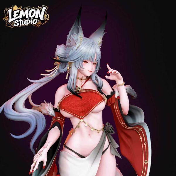 Lemon Studio - Original Character White Haired Fox Lady Xinyue Fox 1/6 & 1/4 Scale TOPGK Limited Edition Resin Statue