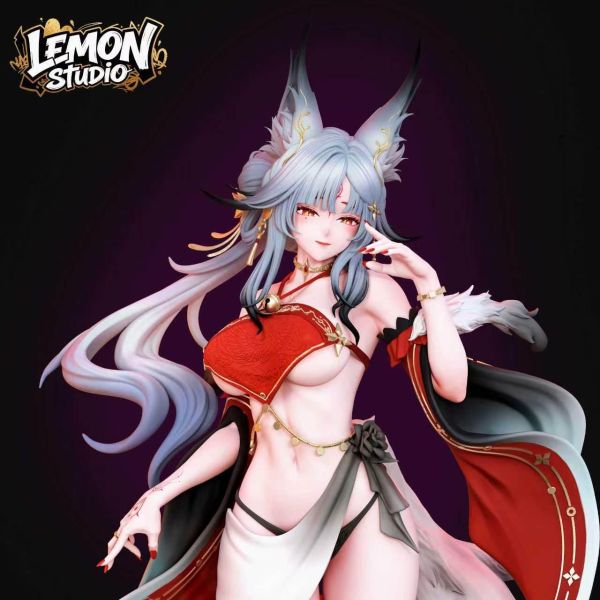 Lemon Studio - Original Character White Haired Fox Lady Xinyue Fox 1/6 & 1/4 Scale TOPGK Limited Edition Resin Statue