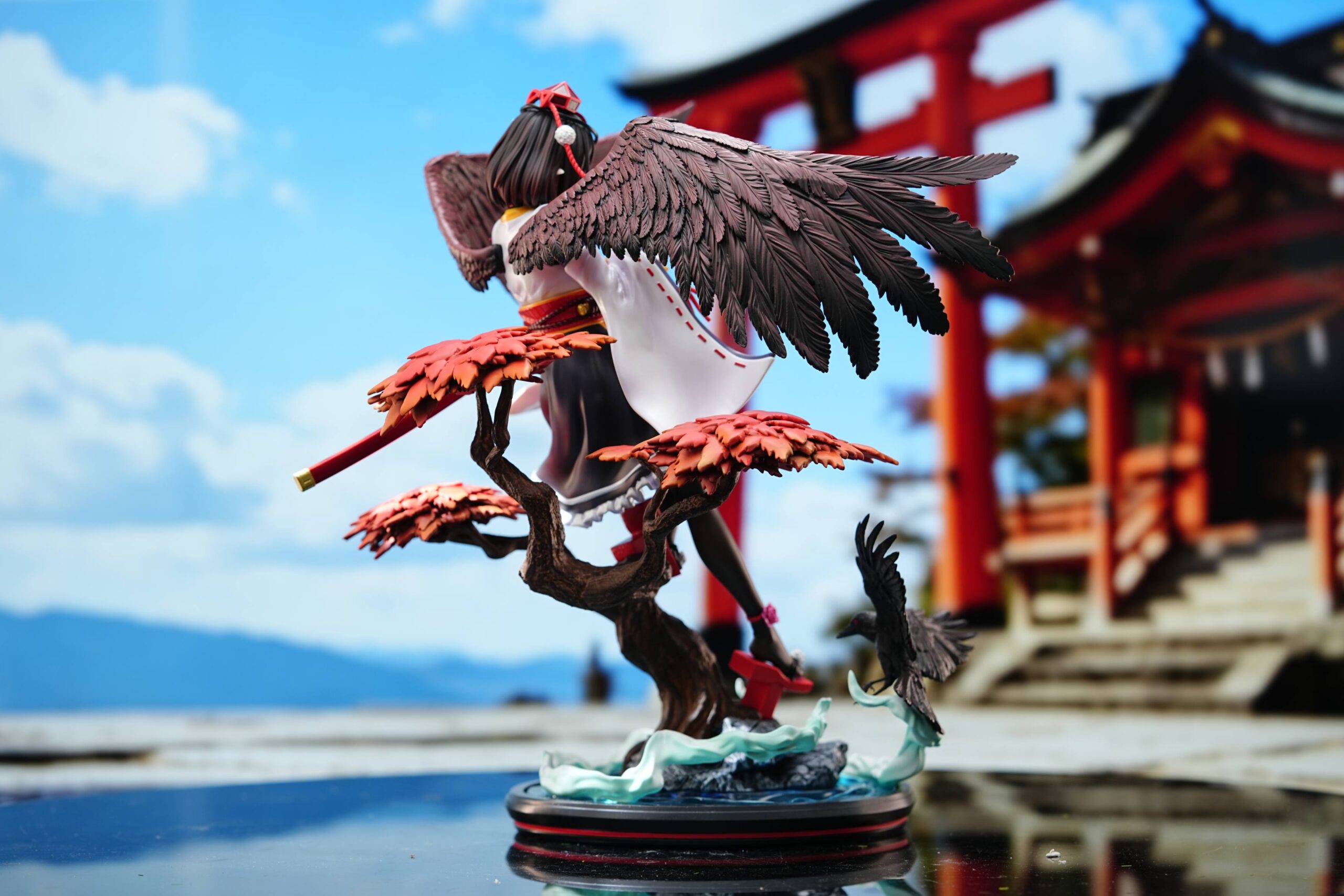 LiuLi Studio Touhou Project Aya Shameimaru Statue