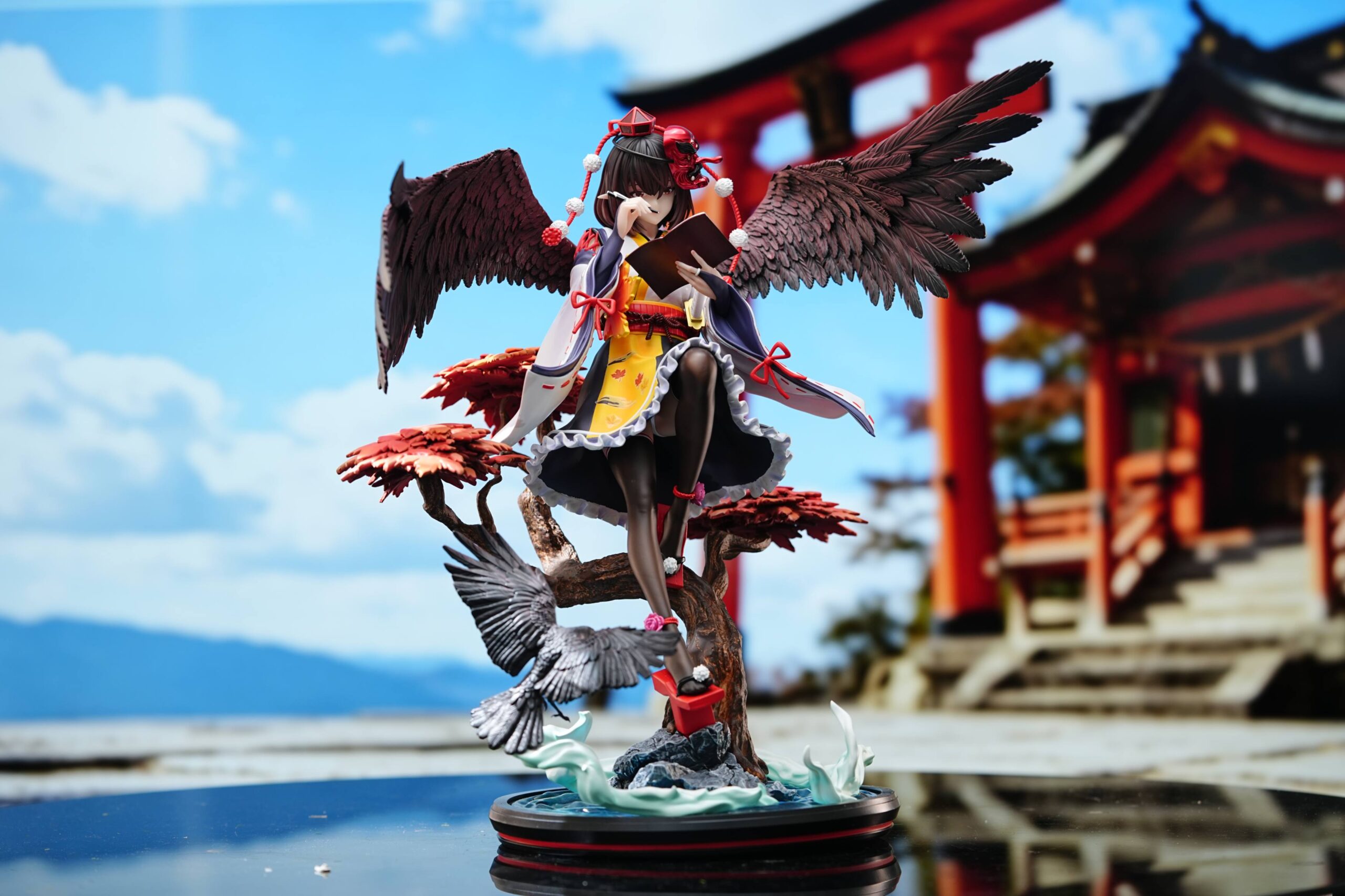 LiuLi Studio Touhou Project Aya Shameimaru Statue