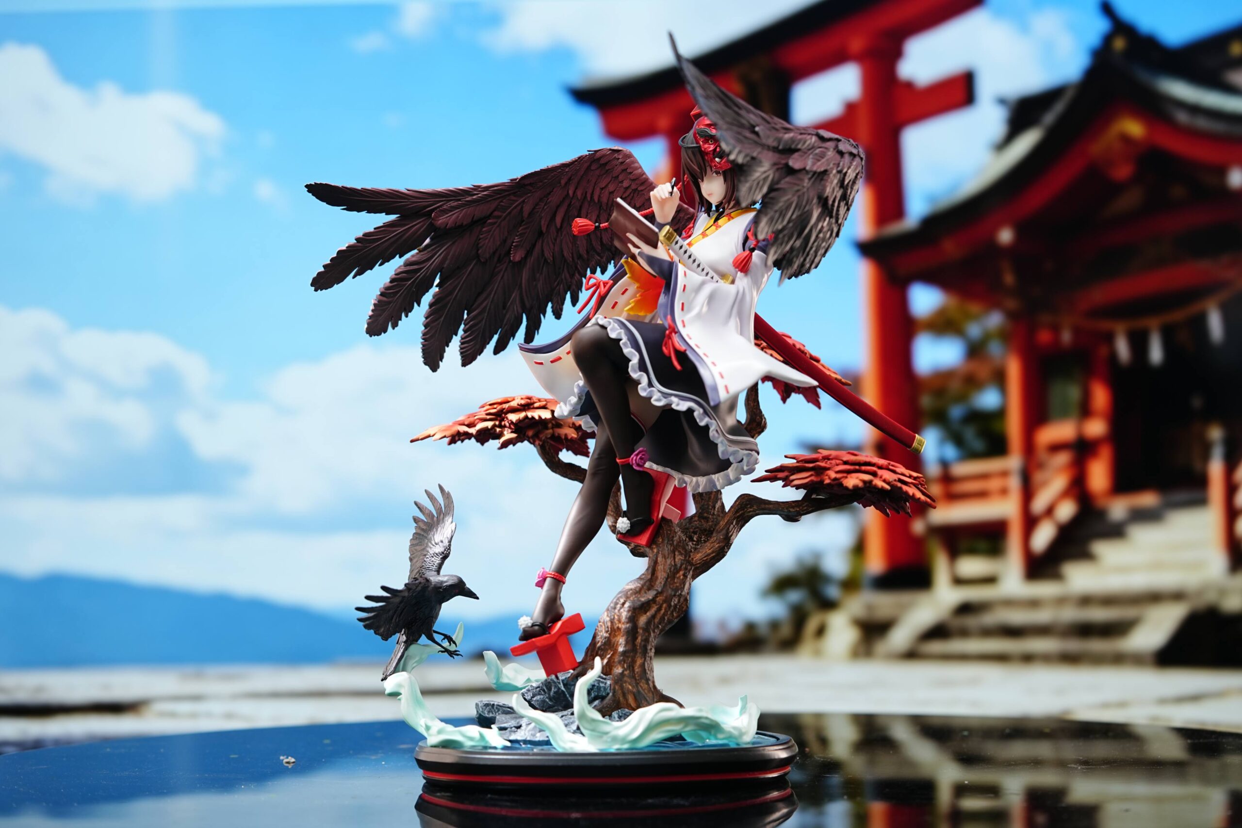 LiuLi Studio Touhou Project Aya Shameimaru Statue