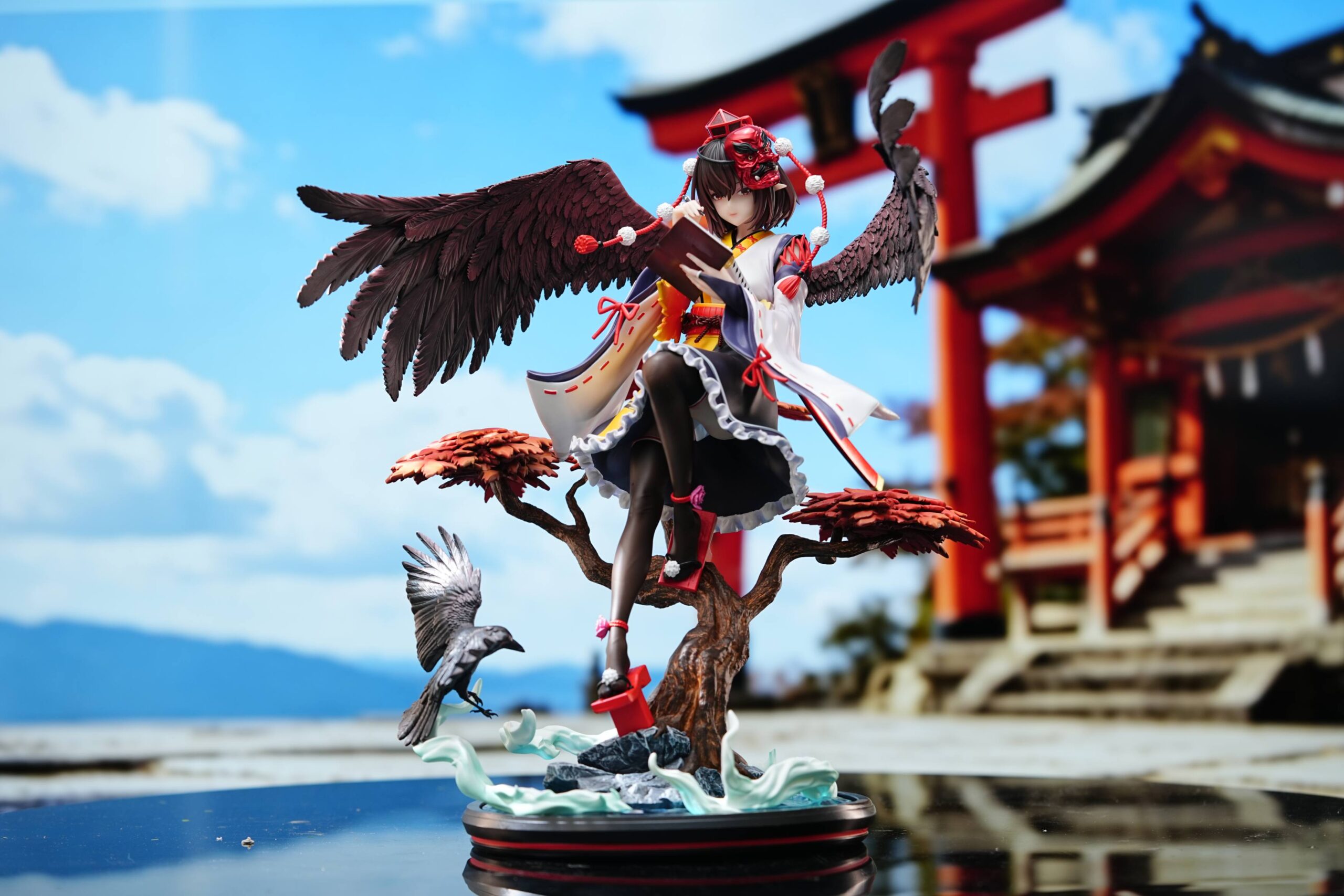 LiuLi Studio Touhou Project Aya Shameimaru Statue