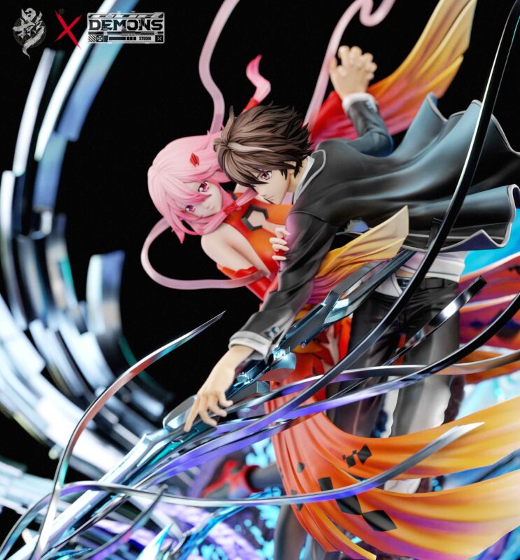 Lue Ying Studio × Demon Studio Guilty Crown Shu Ouma & Inori Yuzuriha Statue