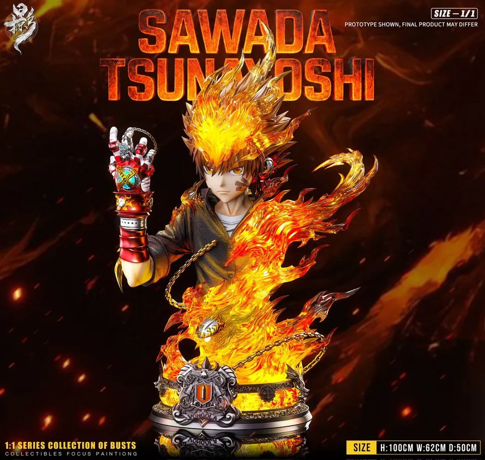 LueYing Studio – HITMAN REBORN! Sawada Tsunayoshi Bust 1/1 & 1/3 Scale
