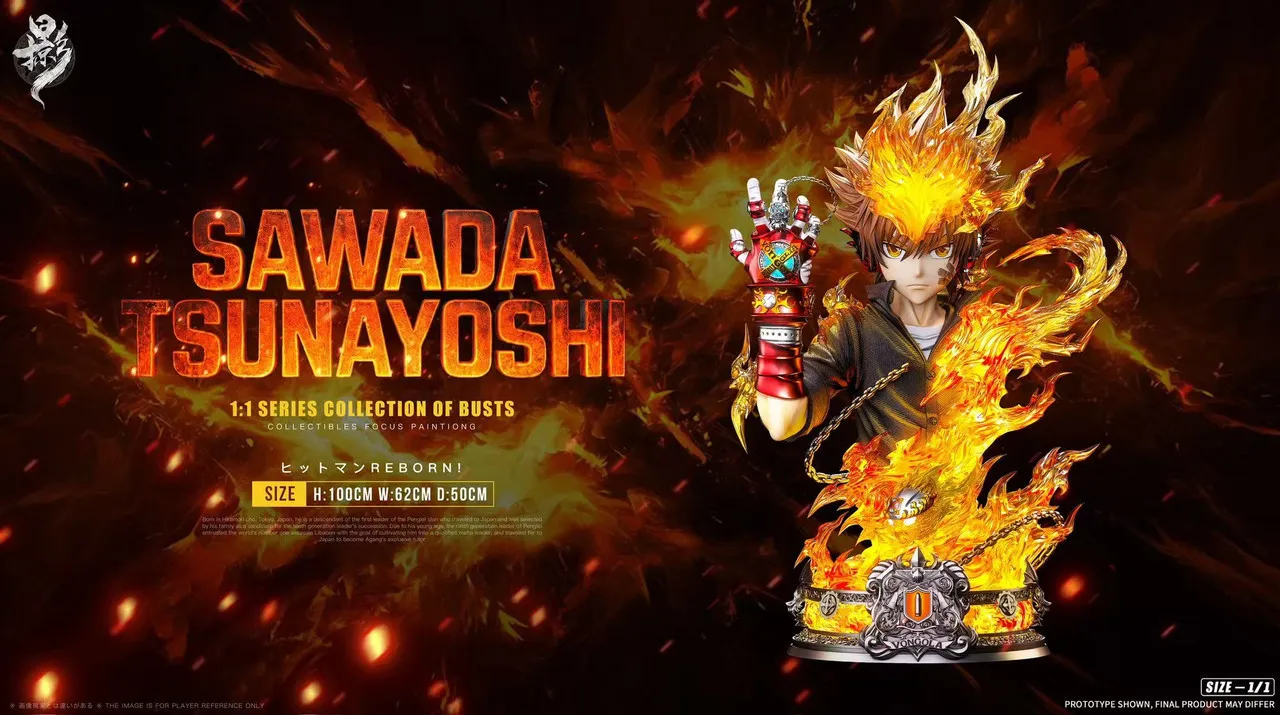 LueYing Studio – HITMAN REBORN! Sawada Tsunayoshi Bust 1/1 & 1/3 Scale