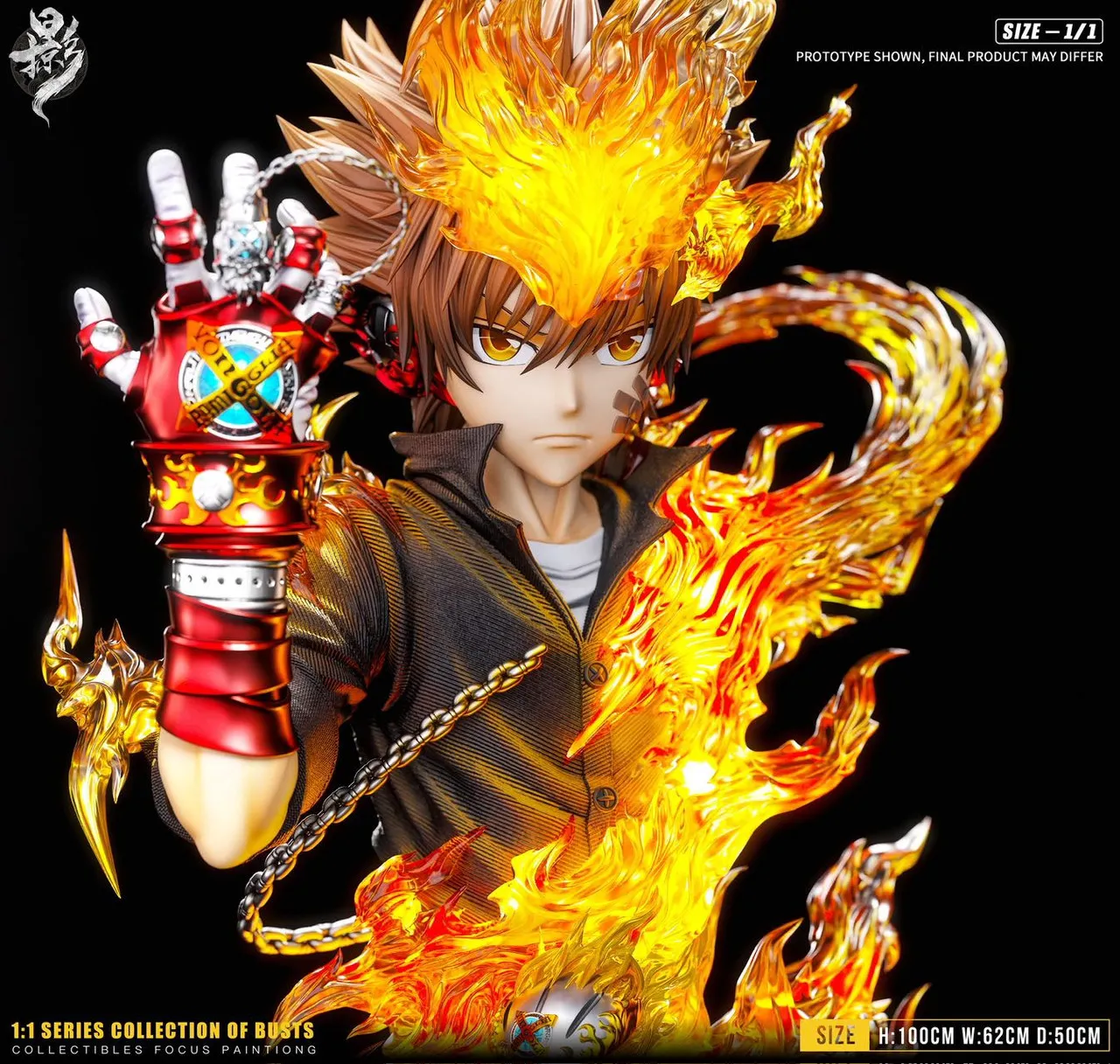 LueYing Studio – HITMAN REBORN! Sawada Tsunayoshi Bust 1/1 & 1/3 Scale