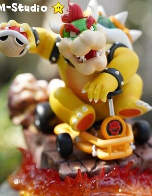 M Studio Mario Kart Bowser Statue