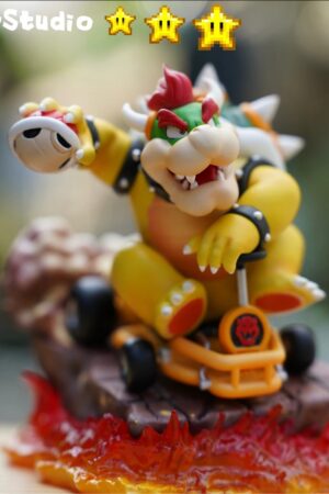 M Studio Mario Kart Bowser Statue