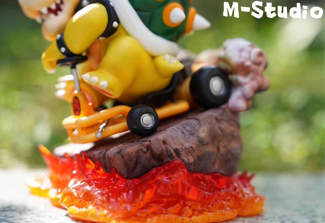 M Studio Mario Kart Bowser Statue
