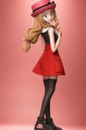 MAGA Studio Pokémon Serena & Delphox TOPGK 1/20 Scale Statue