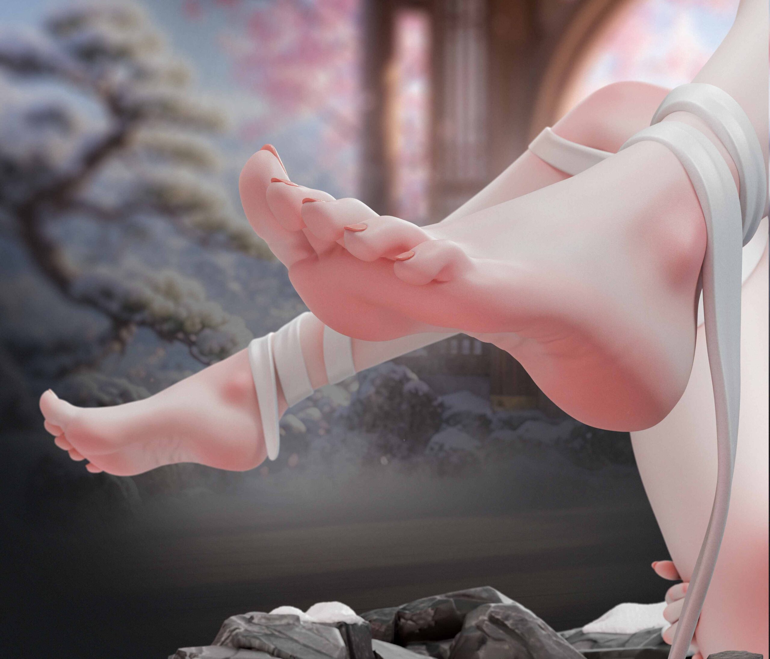 MI YIN Studio - Wuthering Waves Qingxiao 1/6 Scale TOPGK Resin Statue - Image 15