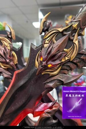 MORE FUN STUDIO × MONKEY D STUDIO Solo Leveling Demon King's Short Sword Statue