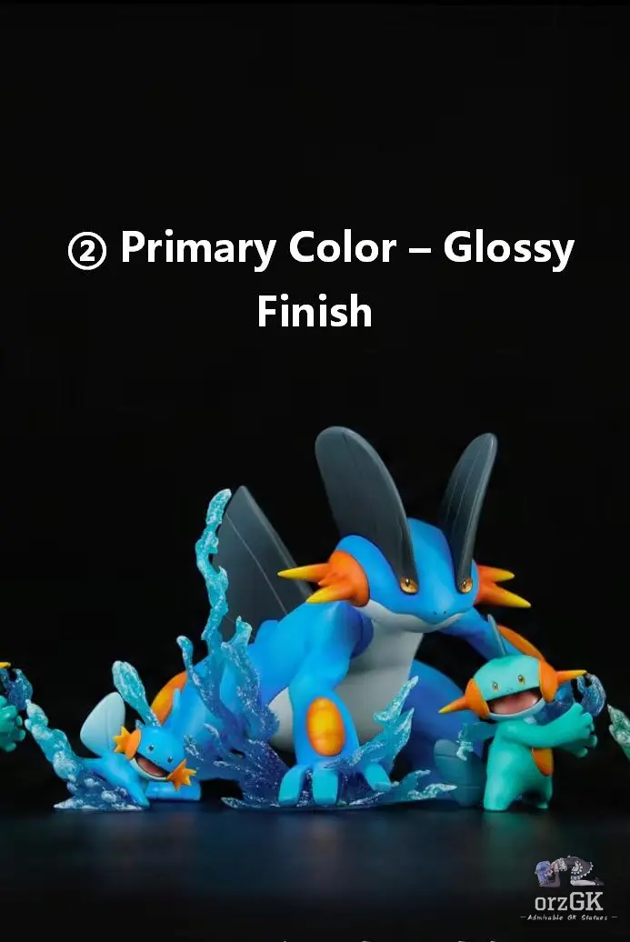 MT Moon Pokémon Mudkip, Marshtomp & Swampert TOPGK 120 Scale Statue