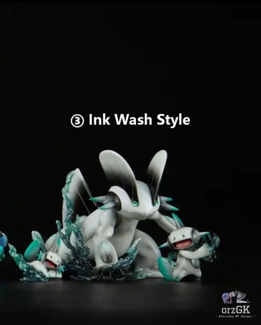 MT Moon Pokémon Mudkip, Marshtomp & Swampert TOPGK 120 Scale Statue
