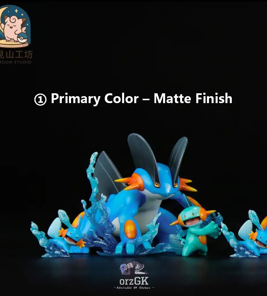 MT Moon Pokémon Mudkip, Marshtomp & Swampert TOPGK 120 Scale Statue