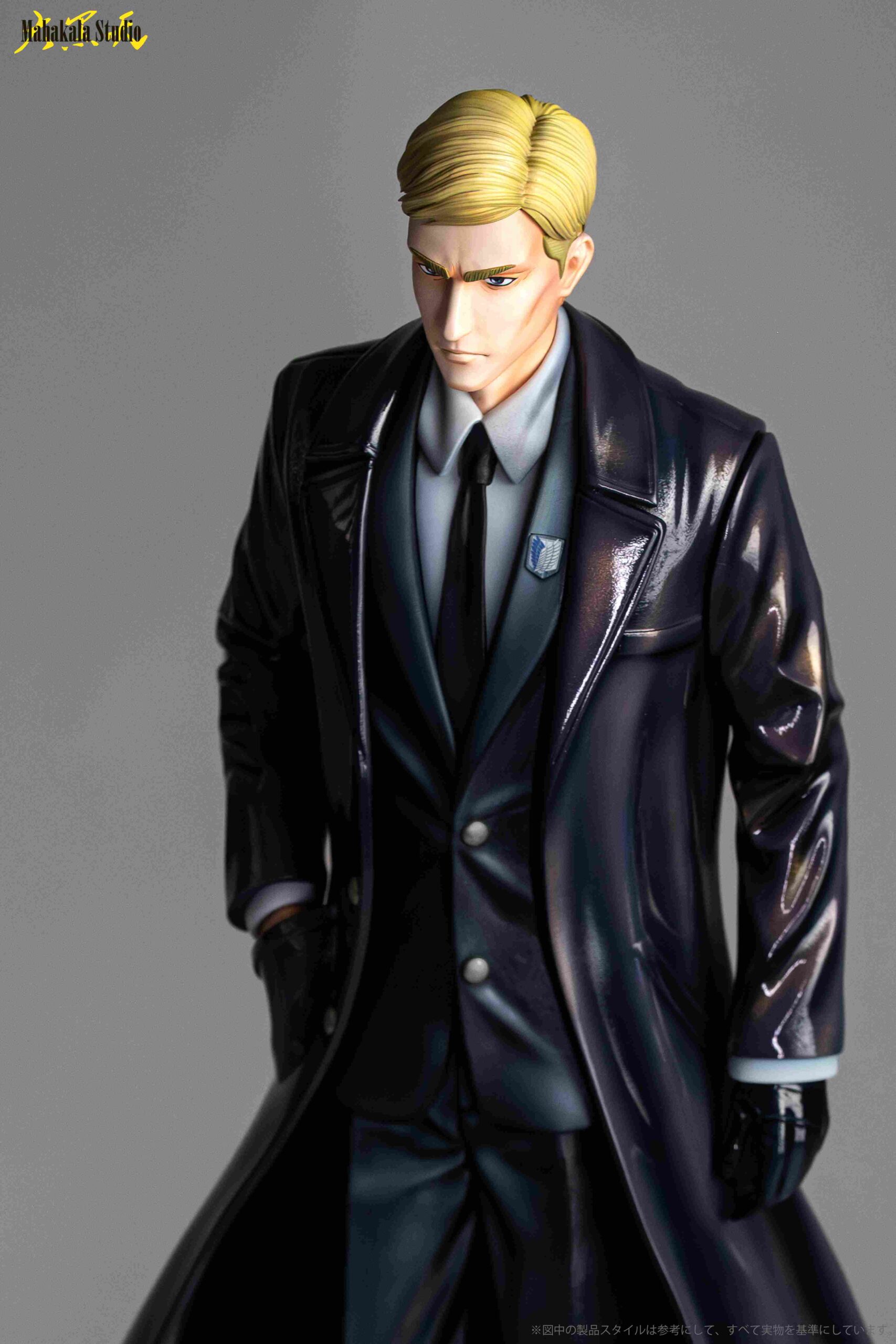 Mahakala Studio Attack on Titan Levi Ackerman & Erwin Smith Statue