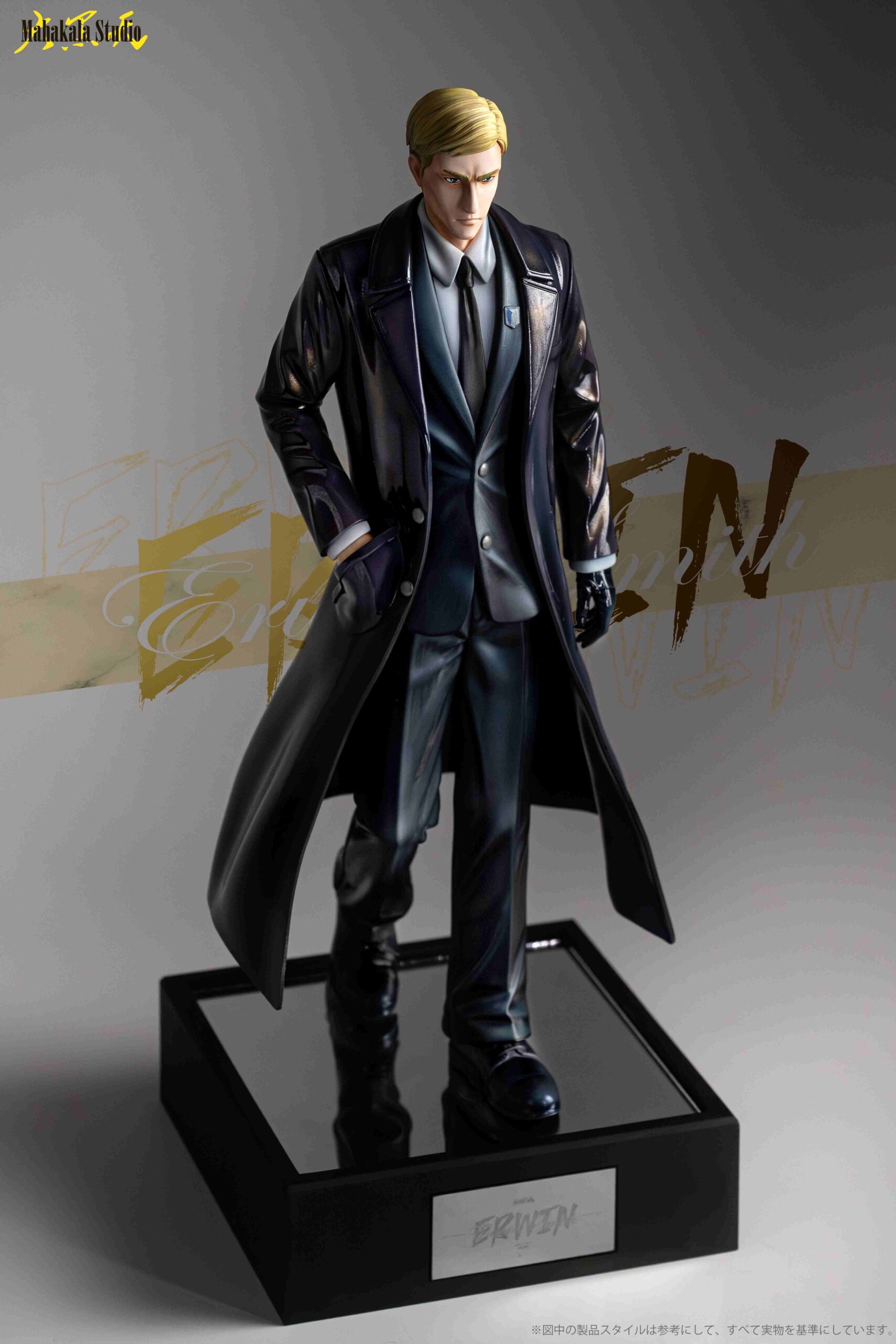Mahakala Studio Attack on Titan Levi Ackerman & Erwin Smith Statue