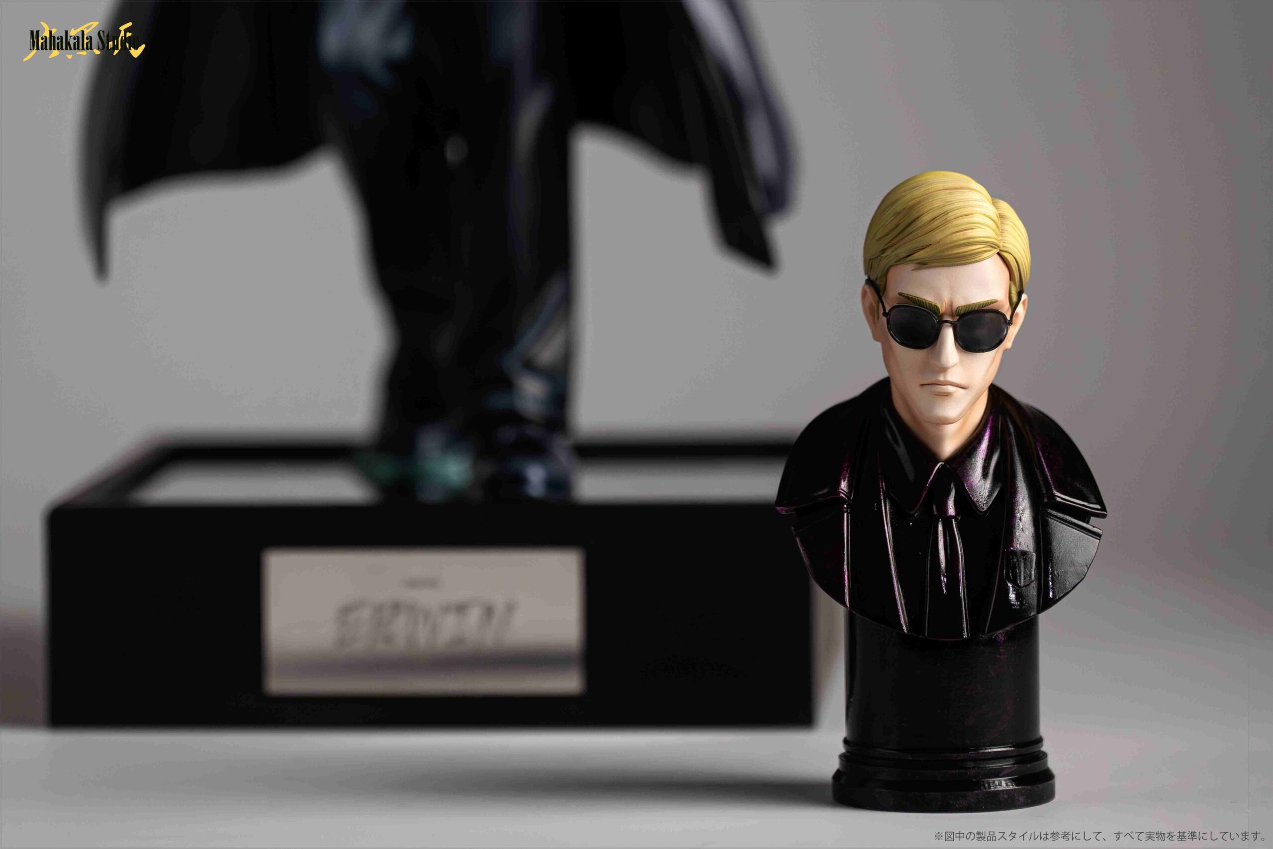 Mahakala Studio Attack on Titan Levi Ackerman & Erwin Smith Statue