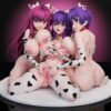 Maruko Studio Kaihatsu Nikki Chii-chan Mako-chan Chizuru Shiina Statue