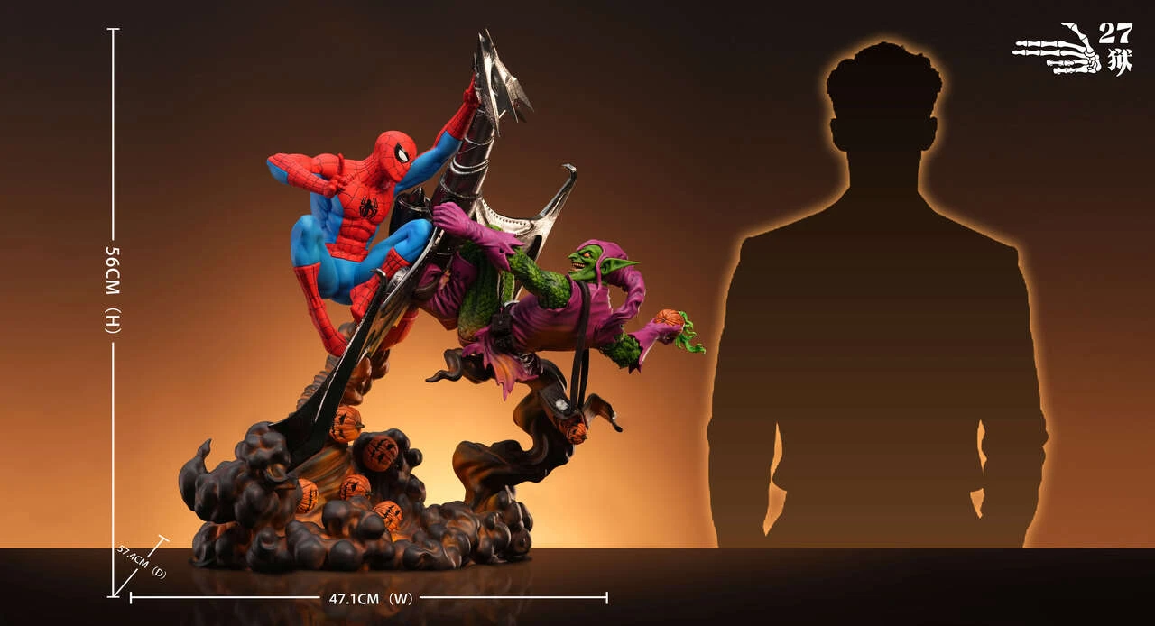 Marvel Spider-Man vs Green Goblin 14 Scale TOPGK Statue – 27abyss Studio