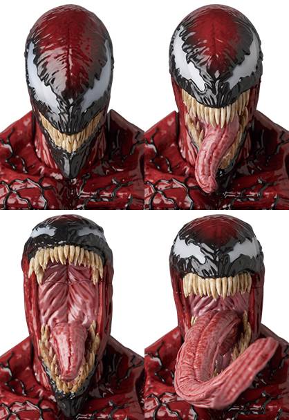 Medicom Toy – MARVEL Studios Venom: Let There Be Carnage – Carnage MAFEX TOPGK No.323 Action Figure(Licensed) - Image 6