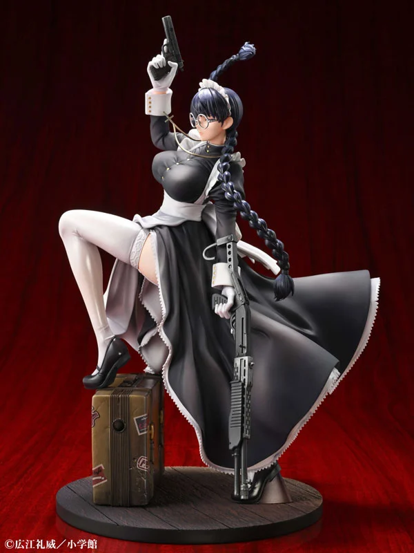 Medicos Entertainment – Black Lagoon – Roberta – Nightmare Maid Ver. – 1/7 Scale Figure (Deluxe Version) - Image 4