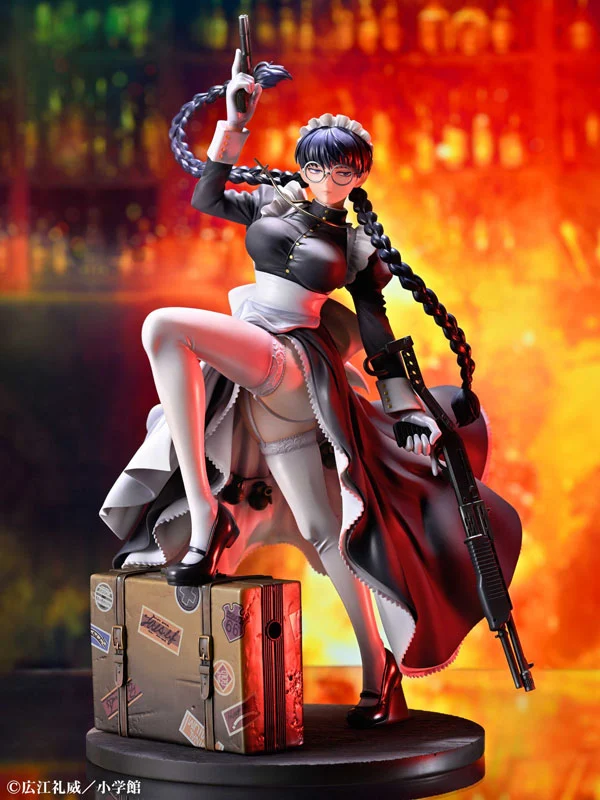 Medicos Entertainment – Black Lagoon – Roberta – Nightmare Maid Ver. – 1/7 Scale Figure (Deluxe Version) - Image 8