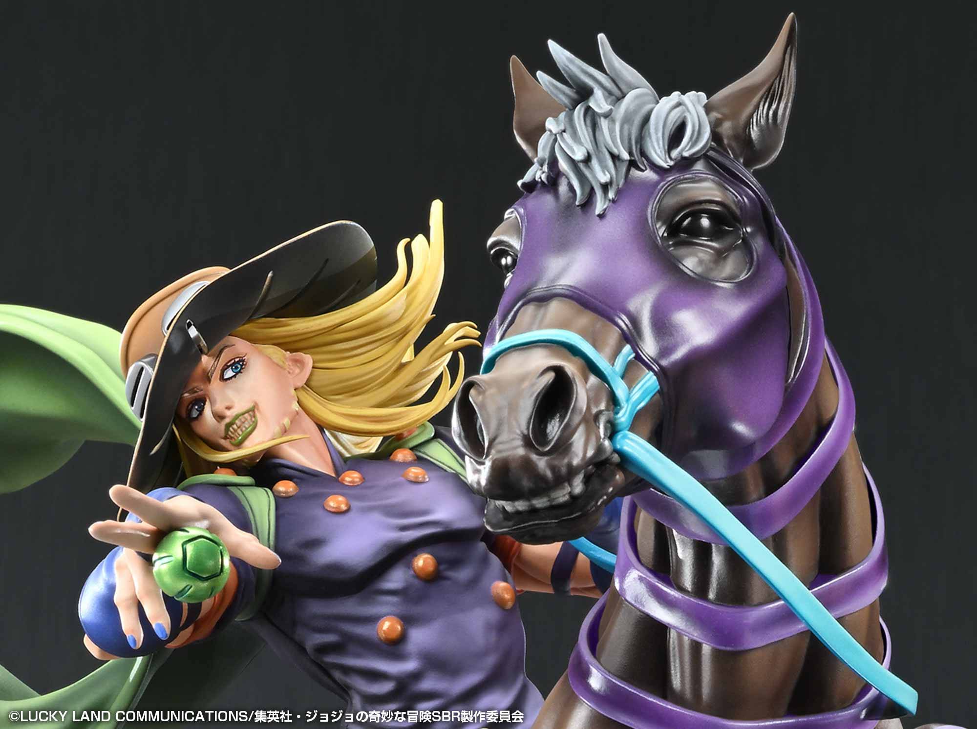 Medicos Entertainment JoJo's Bizarre Adventure Gyro Zeppeli & Valkyrie Figure