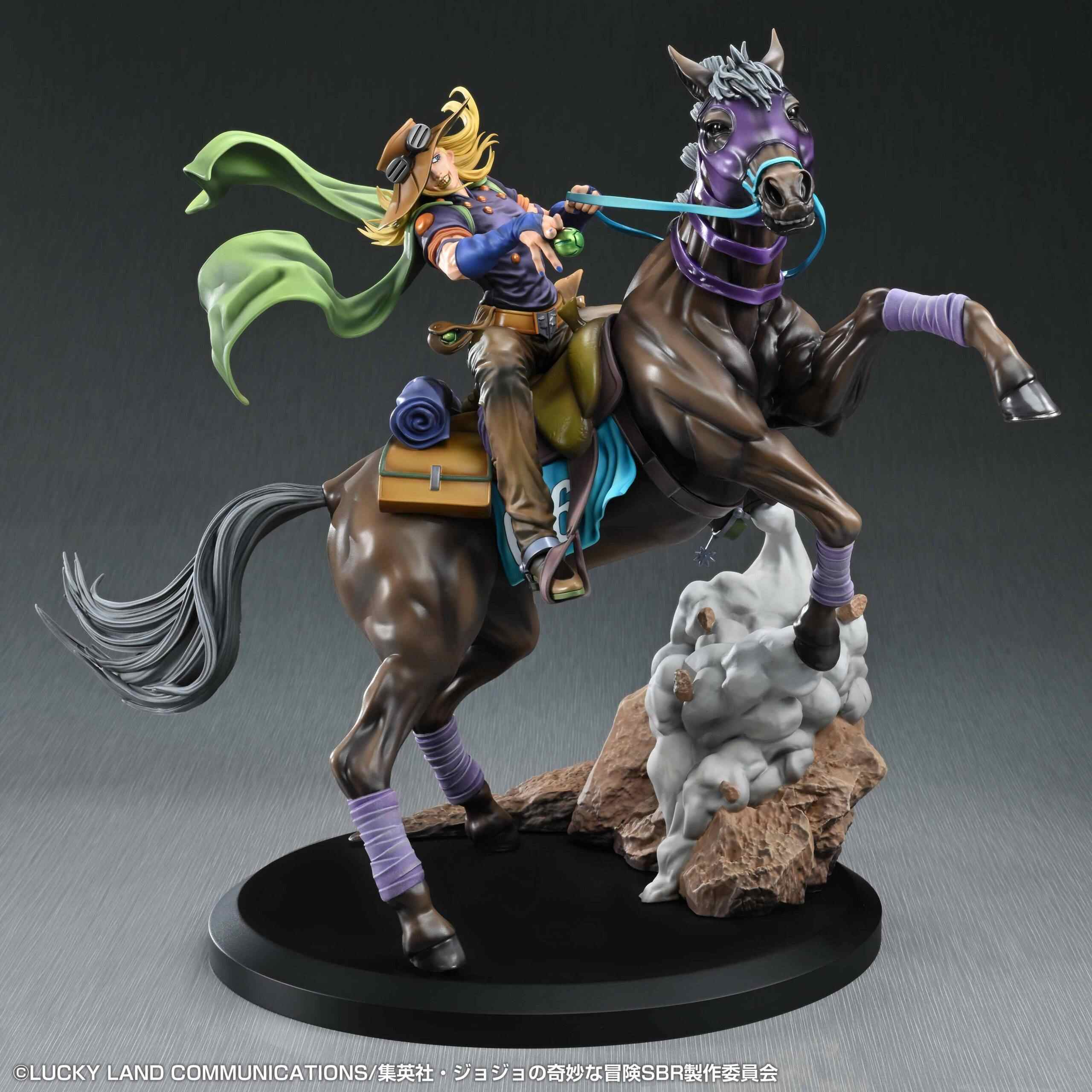 Medicos Entertainment JoJo's Bizarre Adventure Gyro Zeppeli & Valkyrie Figure