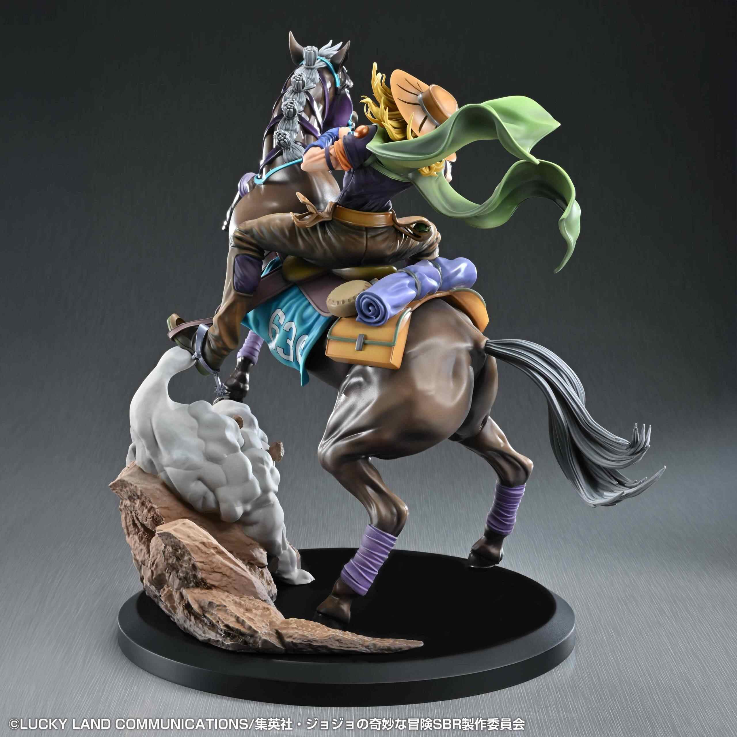 Medicos Entertainment JoJo's Bizarre Adventure Gyro Zeppeli & Valkyrie Figure