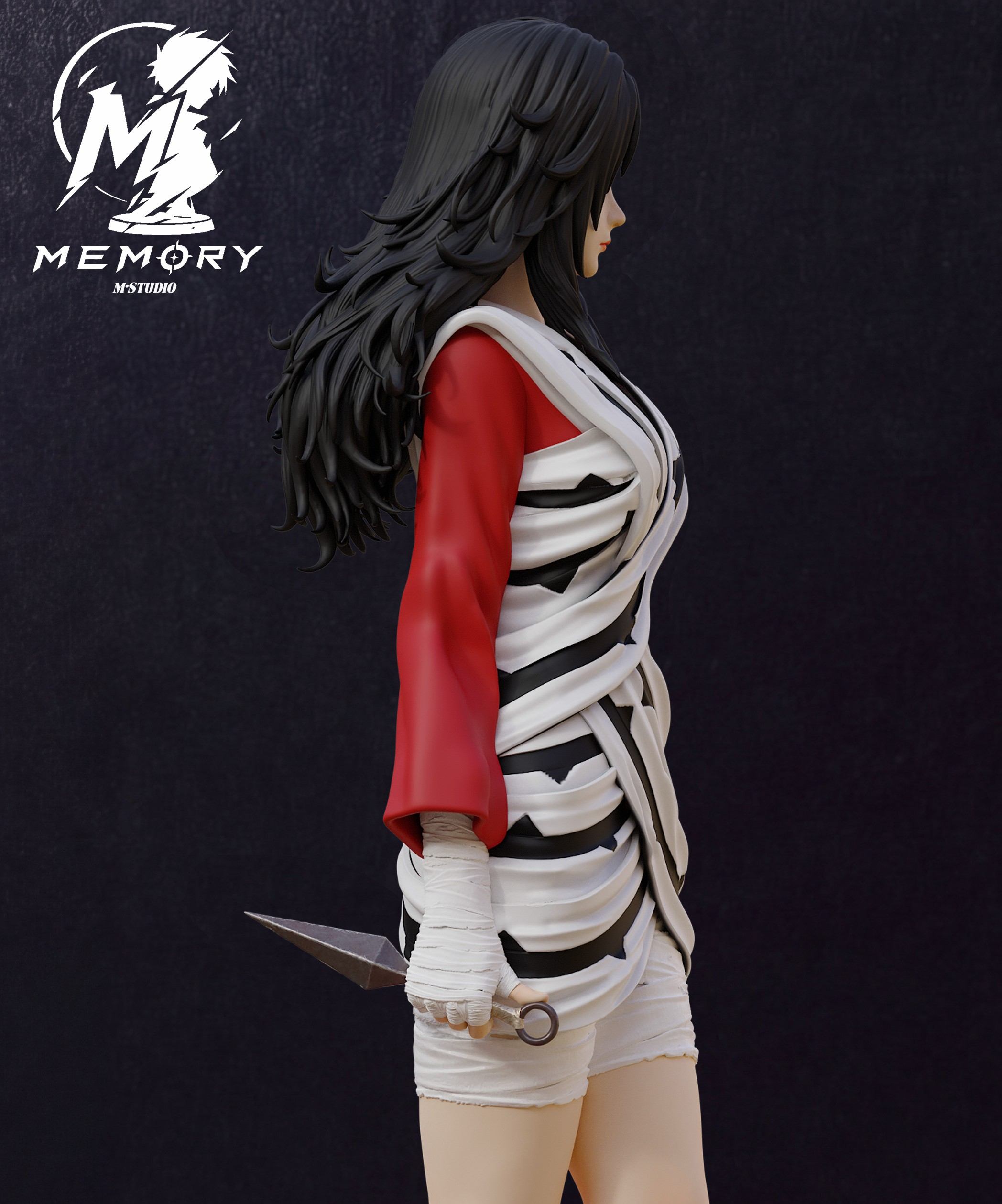 Memory Studio Naruto Kurenai Yuhi Statue