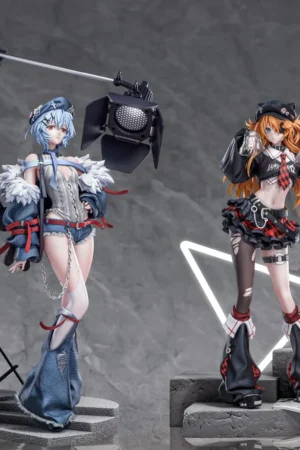 Meng Ya Xiang   Neon Genesis Evangelion   Asuka & Rei 