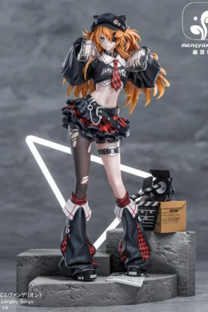 Alternative view of Meng Ya Xiang – Neon Genesis Evangelion – Asuka & Rei – 1/6 Scale Statue (Limited Edition)