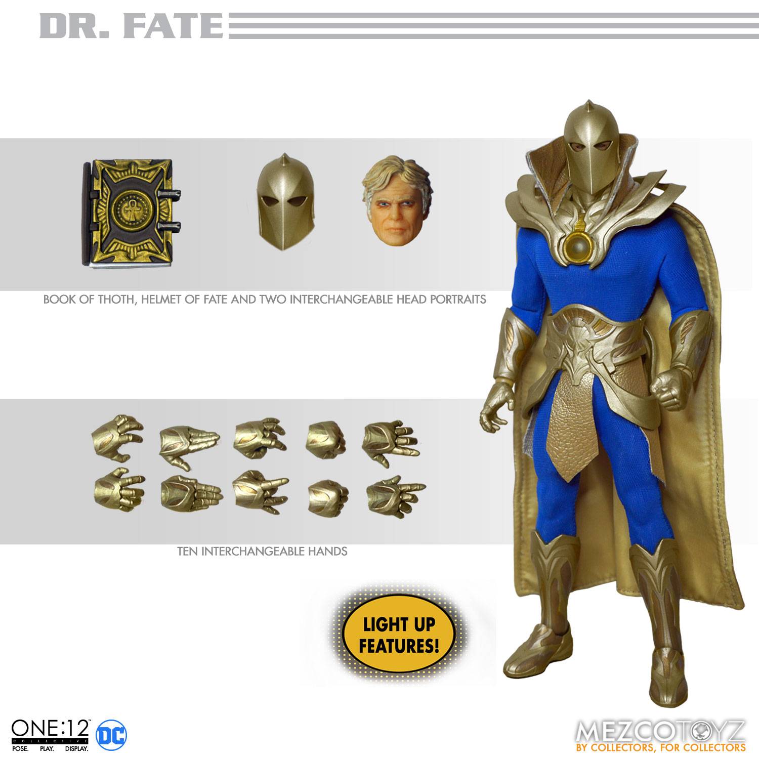 Mezco DC Comics Doctor Fate Action Figure