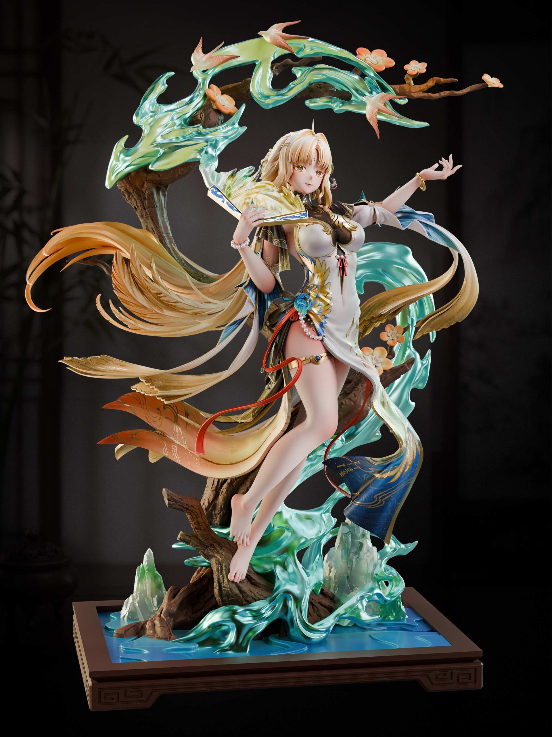MiYin Studio Wuthering Waves Suisui & Yangyang Statue