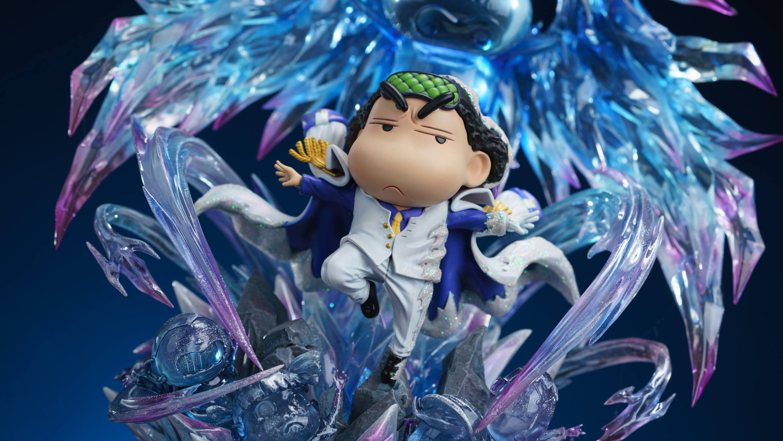 Mian Hua Tang Studio One Piece Crayon Shin-chan Shinnosuke Nohara Statue