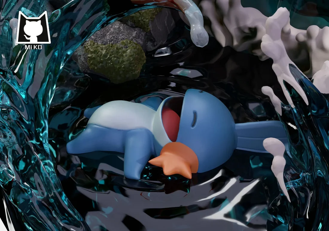 Miko – Pokémon – Swampert – Limited Edition Statue - Image 5