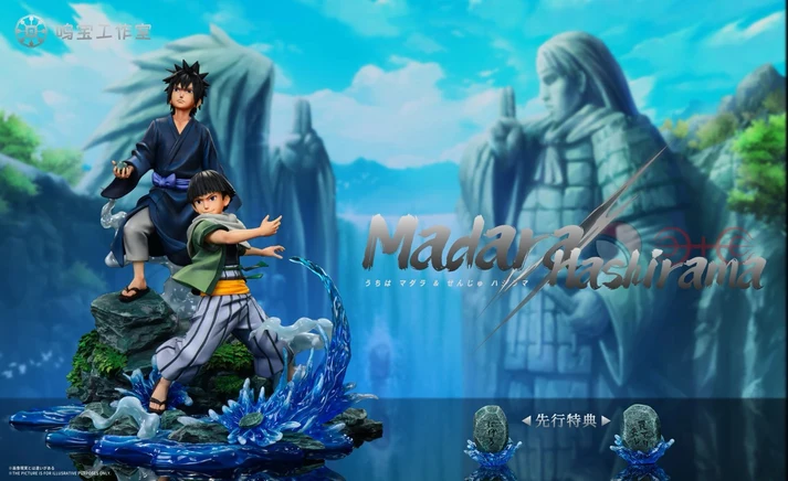 Ming Bao Studio Naruto Madara & Hashirama TOPGK 1/6 Scale Statue