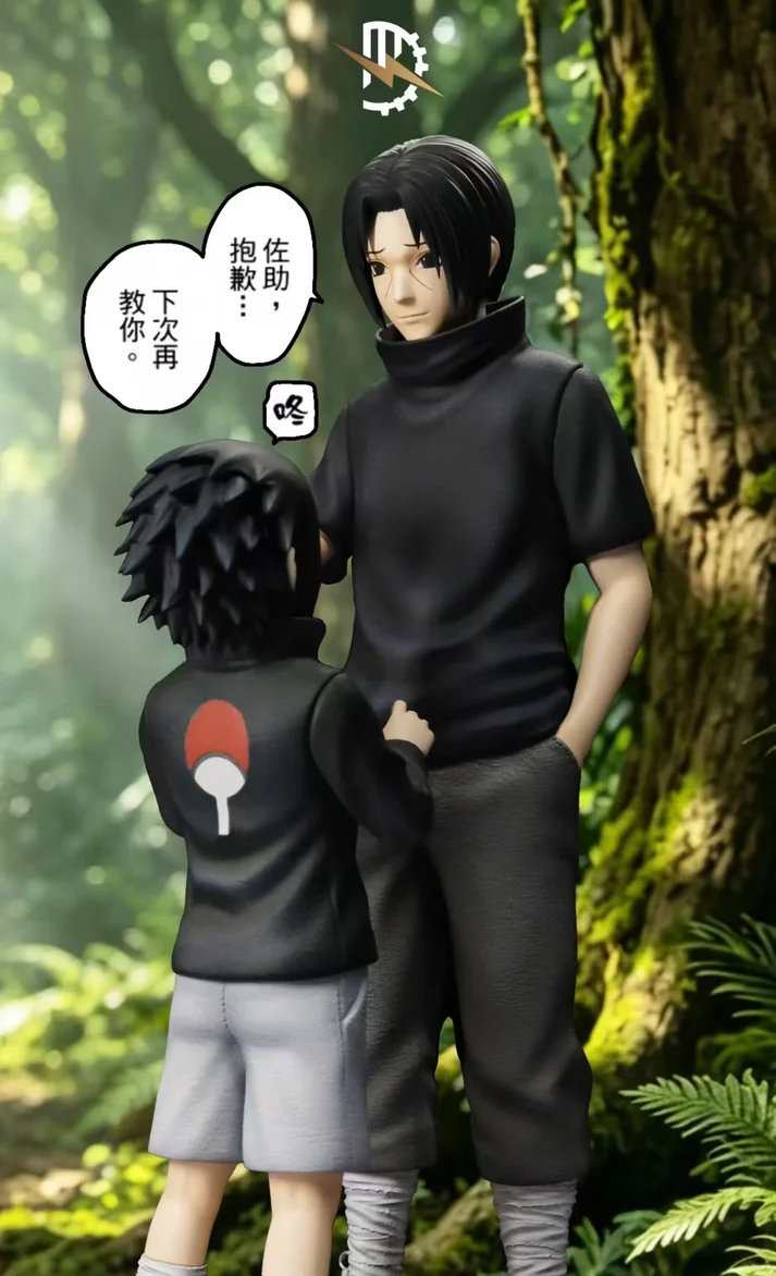 Ming Dong Studio Naruto Sasuke & Itachi TOPGK 1/6 Scale Statue
