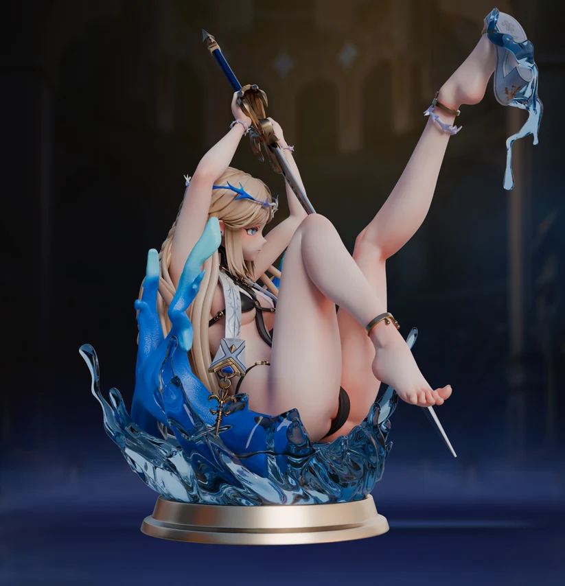 Miyin – Wuthering Waves – Cartethyia – 1/6 Scale Statue - Image 5