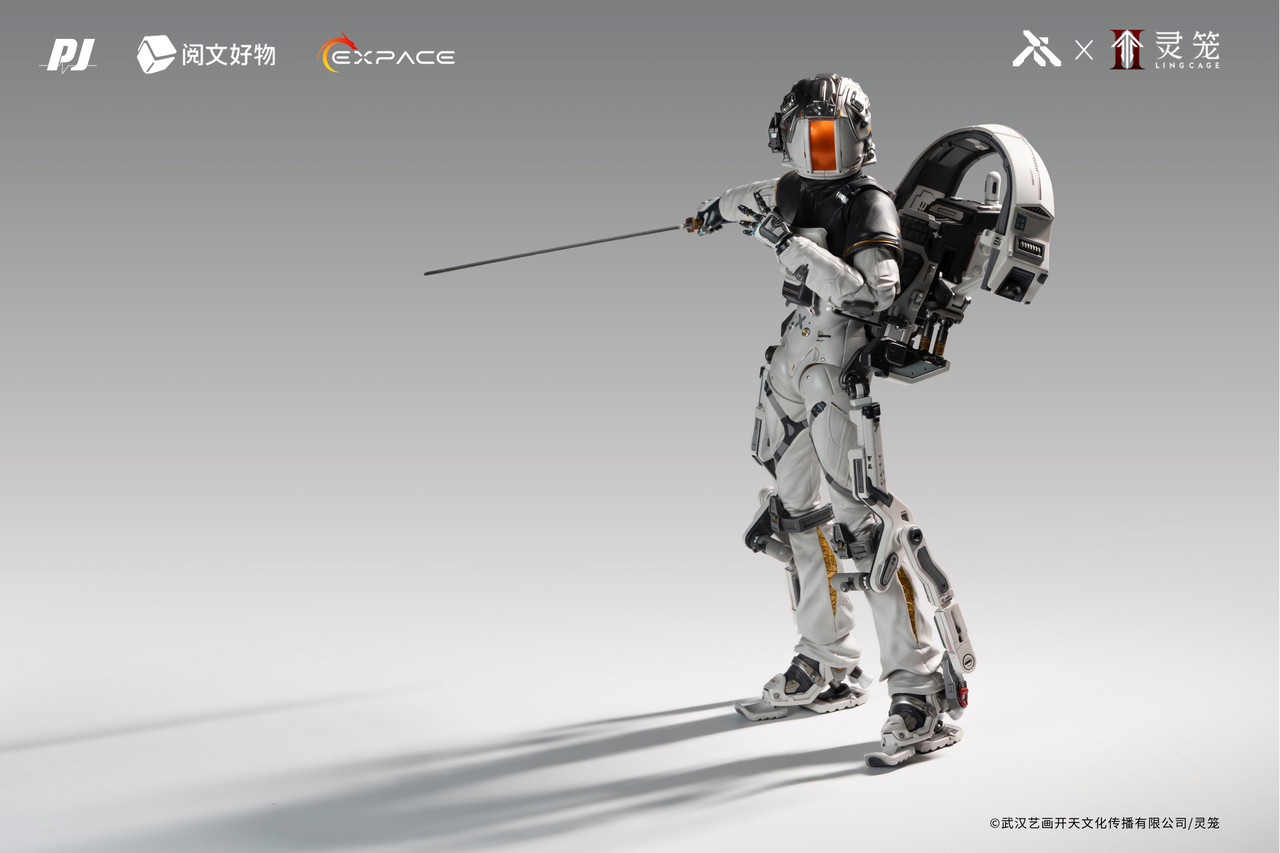 Moki Magic Studio × Ling Cage 1/6 Bai Yuekui action figure with LED Licensed