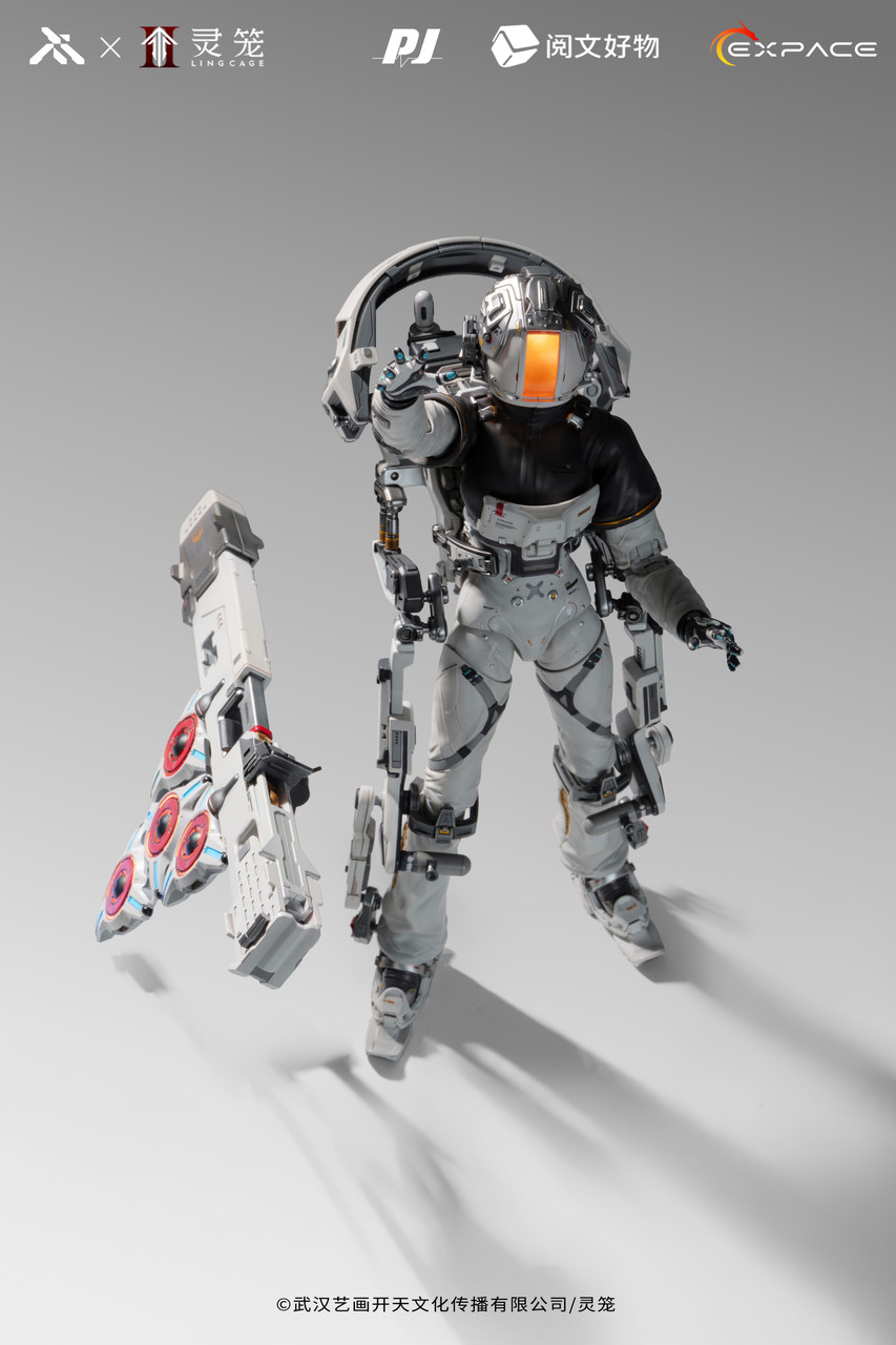 Moki Magic Studio × Ling Cage 1/6 Bai Yuekui action figure with LED Licensed