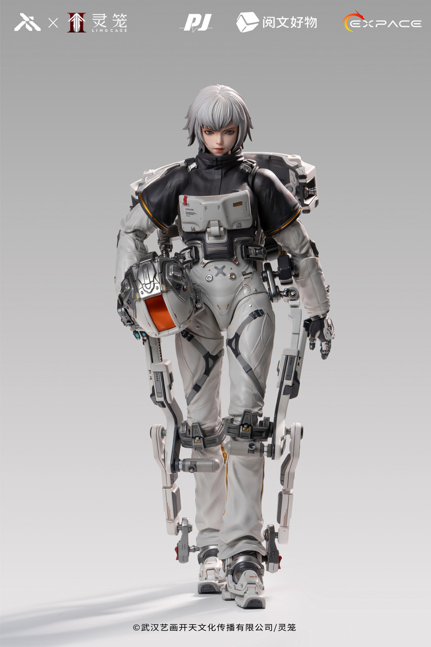 Moki Magic Studio × Ling Cage 1/6 Bai Yuekui action figure with LED Licensed