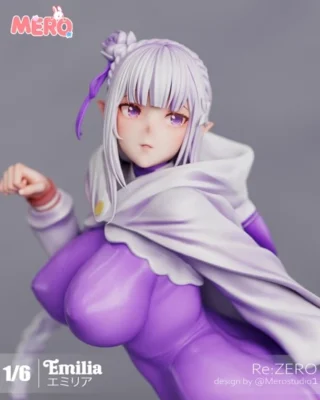 More Studio – Emilia ReZERO −Starting Life in Another World 1/6 Scale Statue